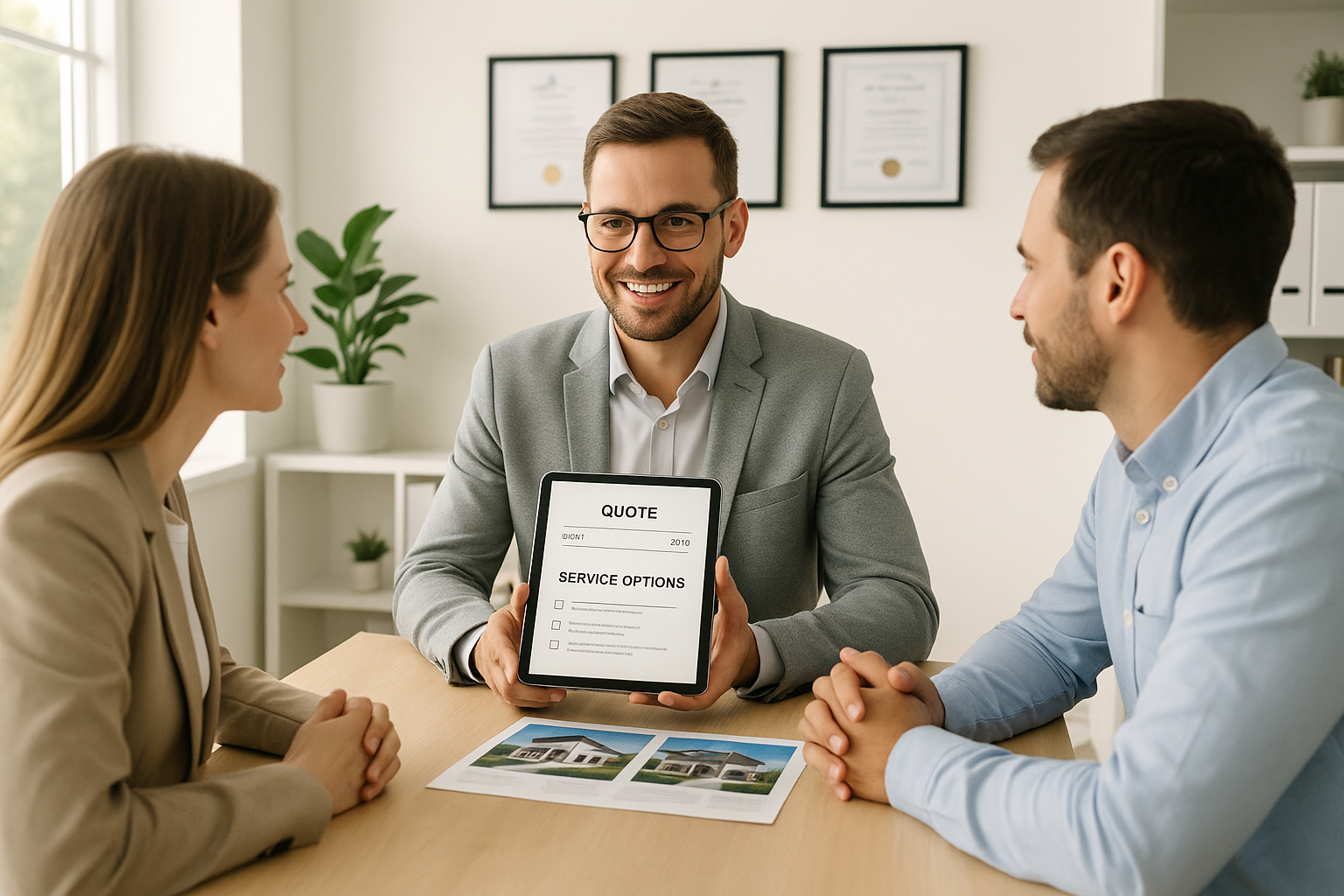 Professional surveyor consultation