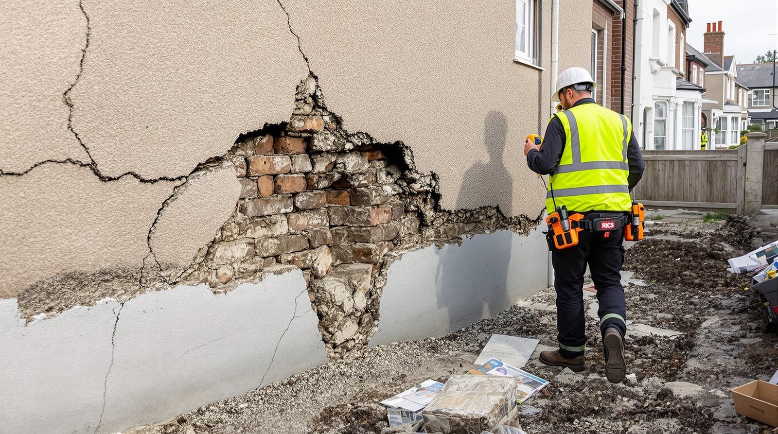 Professional subsidence inspection Surrey